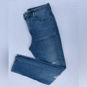 Express Women's Skinny Jeans - Blue